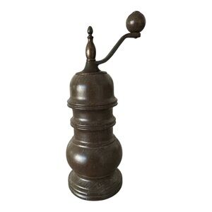 Zassenhaus Keramik Pepper Mill Germany Dark Beechwood 7.5”